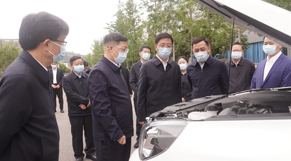云南省委副书记、省长王予波带队到 CA88动力发展调研